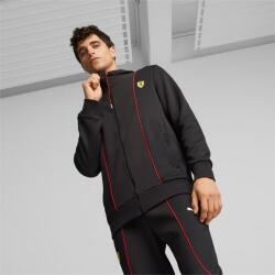 Puma Ferrari Race HDD Sweat Jacket SİYAH Erkek Eşofman Üstü - 1