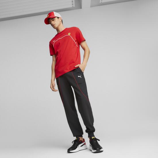 Puma Ferrari Race Sweat Pants CC SİYAH Erkek Eşofman Altı - 4