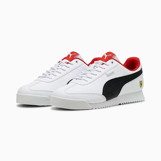 Puma Ferrari Roma Via BEYAZ Erkek Sneaker Ayakkabı - 6