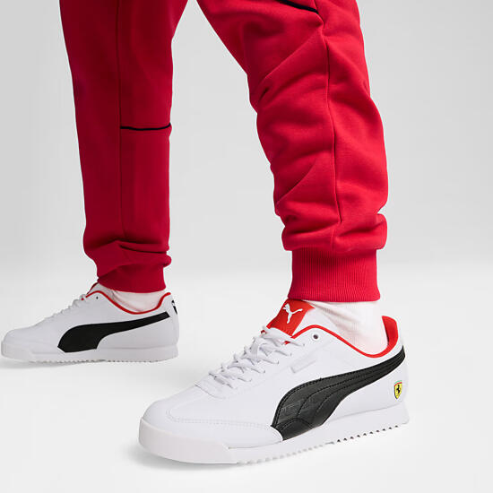 Puma Ferrari Roma Via BEYAZ Erkek Sneaker Ayakkabı - 7