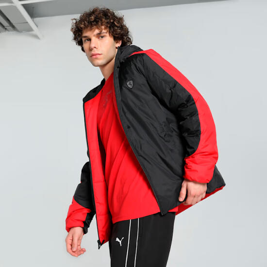 Puma Ferrari Style Pdd Jkt SİYAH Erkek Mont - 2