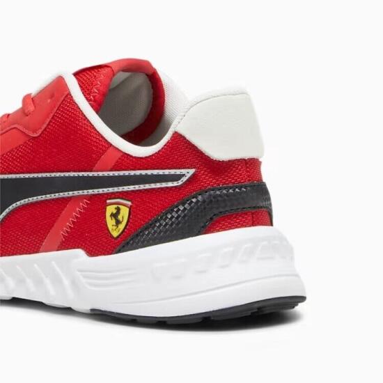 Puma Ferrari Tiburion Rosso Corsa Kırmızı Erkek Günlük Ayakkabı - 6