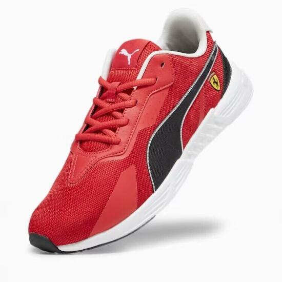 Puma Ferrari Tiburion Rosso Corsa Kırmızı Erkek Günlük Ayakkabı - 8