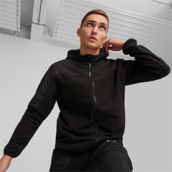 Puma Fit Hybrid Polar Fleece/Woven Jacke Siyah Erkek Sweatshirt - 1