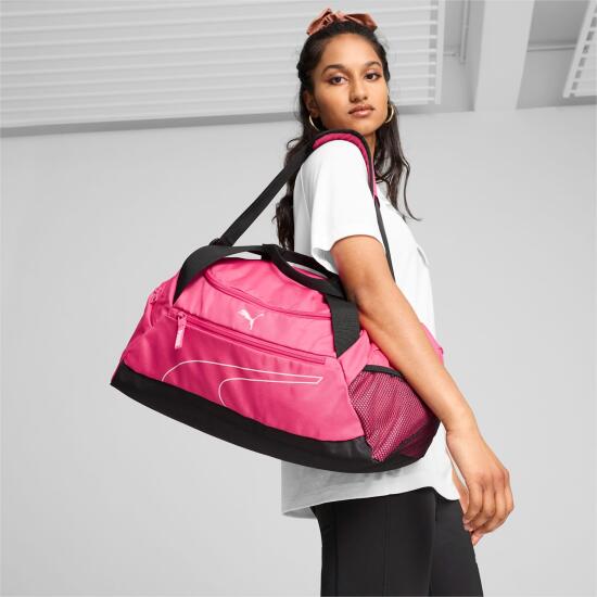 Puma Fundamentals Sports Bag S Pembe-Pembe Kadın Spor Çantası - 2