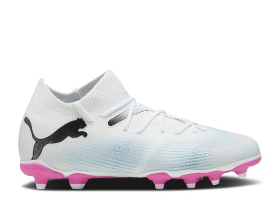 Puma FUTURE 7 MATCH FG/AG Jr BEYAZ Çocuk Krampon - 1