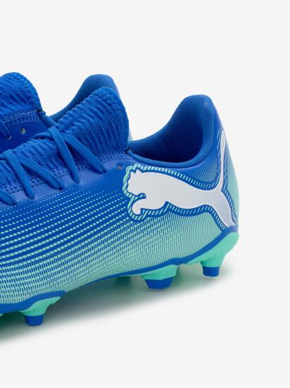 Puma FUTURE 7 PLAY FG/AG Mavi Erkek Krampon - 5