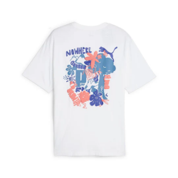 Puma GRAPHICS Growth Relaxed Tee BEYAZ Erkek Tshirt - 2