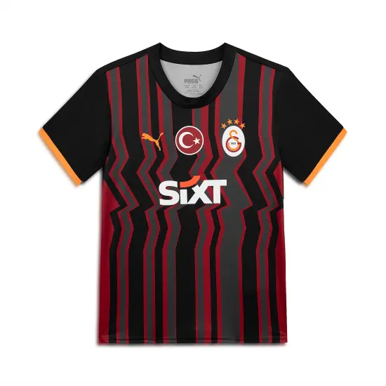 Puma GSK Third Jsy Replica Jr woS SİYAH Çocuk Forma - 1