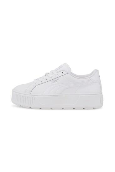 Puma Karmen L Puma White-Puma White-Puma Silv Beyaz-Beyaz Kadın Spor Ayakkabı - 1