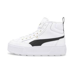 Puma Karmen Mid Puma White-Puma Black BEYAZ Kadın Günlük Ayakkabı - 2