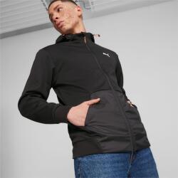 Puma OPEN ROAD Full-Zip Hoodie DK SİYAH Erkek Eşofman Üstü - 3