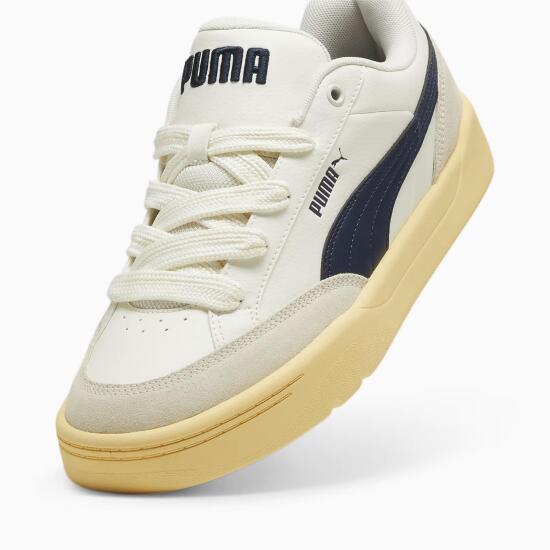 Puma Park Lifestyle OG Beyaz-Lacivert Erkek Sneaker Ayakkabı - 6