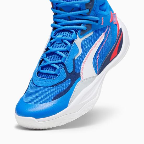 Puma Playmaker Pro Mid Mavi Erkek Basketbol Ayakkabısı - 8