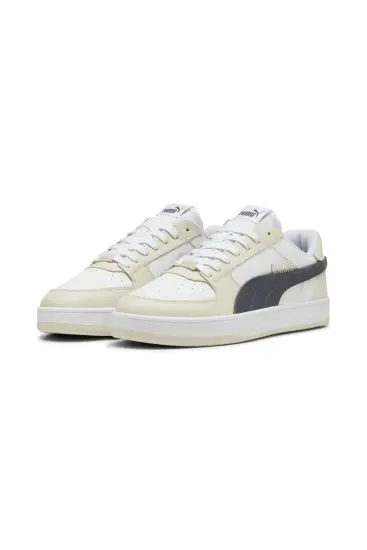 Puma Puma Caven 2.0 VTG Beyaz-Gri Erkek Günlük Ayakkabı - 4