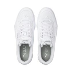 Puma Puma Skye Clean Puma White-Puma White-Pu Beyaz-Gümüş Kadın Günlük Ayakkabı - 4