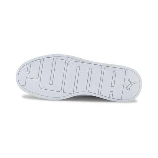 Puma Puma Skye Clean Puma White-Puma White-Pu Beyaz-Gümüş Kadın Günlük Ayakkabı - 6