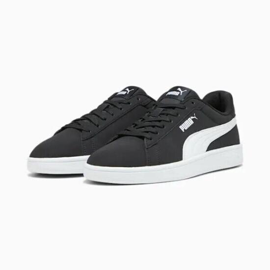 Puma Puma Smash 3.0 Buck SİYAH Erkek Tenis Ayakkabısı - 4