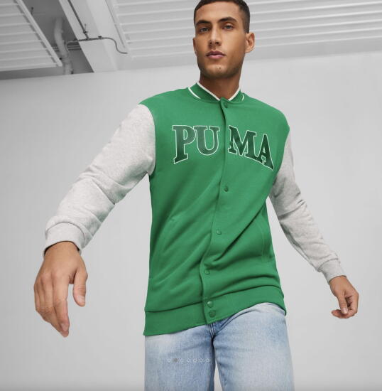 Puma PUMA SQUAD Track Jacket Yeşil Erkek Mont - 1