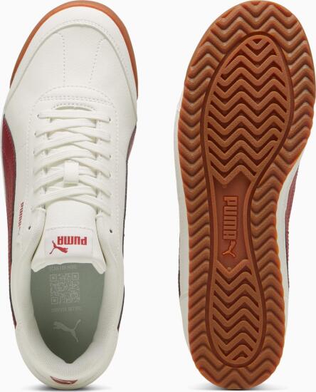 Puma Puma Turino II Beyaz-Kırmızı Erkek Sneaker Ayakkabı - 3