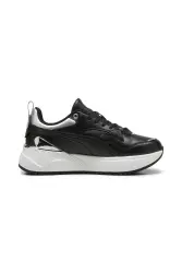 Puma R78 Disrupt Metallic Dream Beyaz-Siyah Kadın Sneaker Ayakkabı - 1