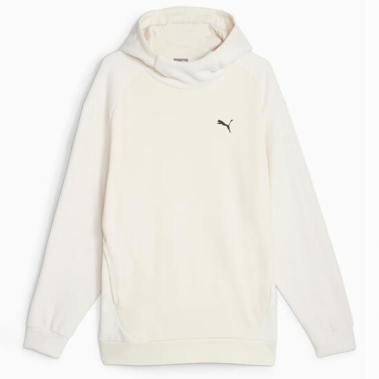 Puma RAD/CAL Polarfleece Hoodie Beyaz Erkek Eşofman Üstü - 4