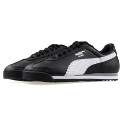 Puma Roma Basic black-white-puma silver SİYAH Erkek Günlük Ayakkabı 353572-11 - 3