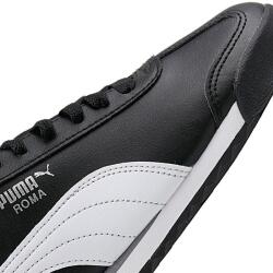 Puma Roma Basic black-white-puma silver SİYAH Erkek Günlük Ayakkabı 353572-11 - 5