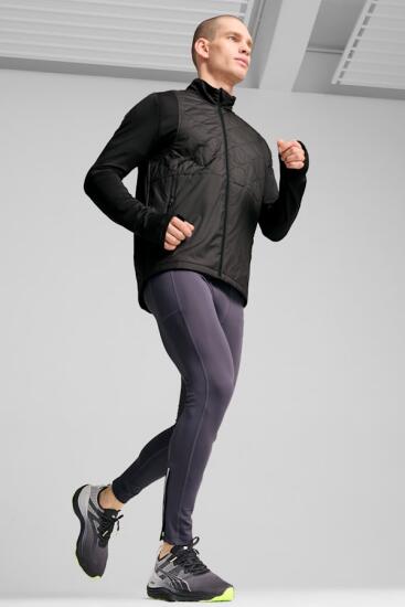 Puma RUN CLOUDSPUN WRMLBL JACKET SİYAH Erkek Mont - 3