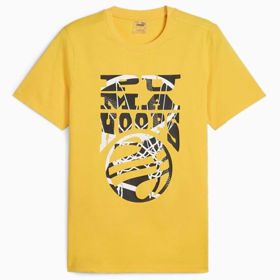 Puma The Hooper Tee 1 SARI Erkek Tshirt - 6