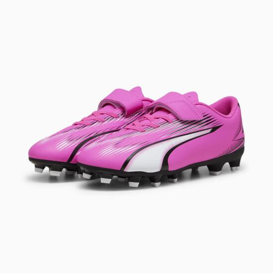 Puma ULTRA PLAY FG/AG V Jr Pembe Çocuk Krampon - 3