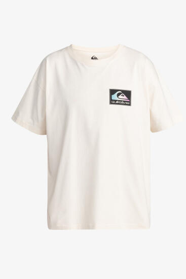 Quiksilver BACK FLASH SS BEYAZ Erkek Tshirt - 1