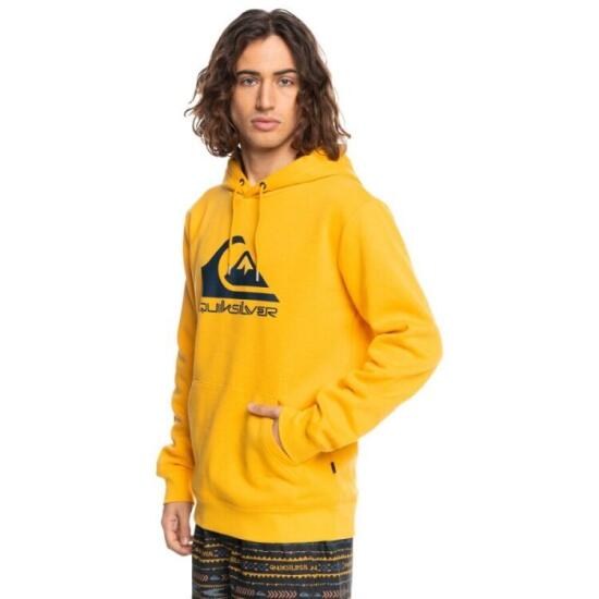 Quiksilver BIG LOGO HOOD SARI Erkek Sweatshirt - 2