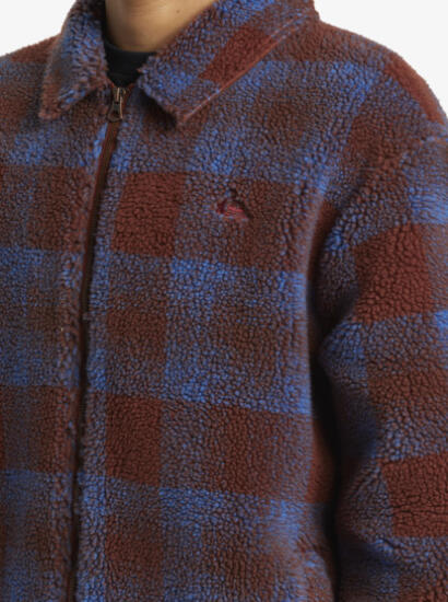 Quiksilver Deck Fleece Bordo Erkek Polar - 3