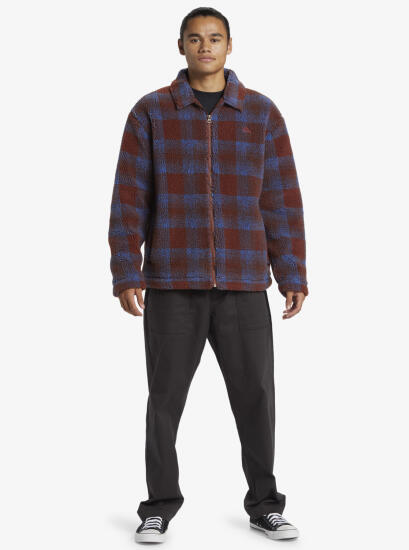 Quiksilver Deck Fleece Bordo Erkek Polar - 4