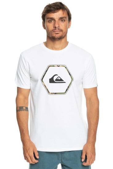 Quiksilver INSHAPES M TEES BEYAZ Erkek Tshirt - 1