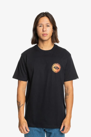 Quiksilver LONG FADE SS SİYAH Erkek Tshirt - 1