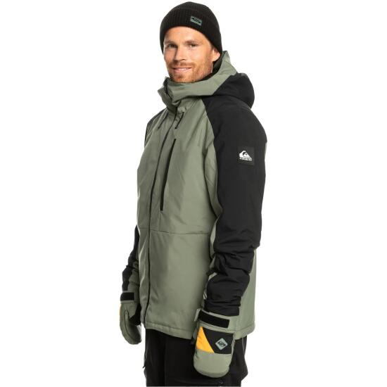 Quiksilver MISSION BLOCK JK Yeşil Erkek Mont - 3