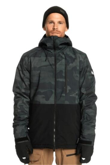 Quiksilver MISSION PRINTED BLOCK JK SİYAH Erkek Mont - 1