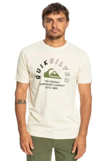 Quiksilver MIXEDSIGNALS M TEES Bej Erkek Tshirt - 1