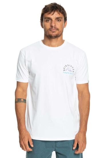 Quiksilver ORIGINALBARREL M TEES BEYAZ Erkek Tshirt - 1