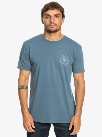 Quiksilver PLANETPOSITIVE M TEES Mavi Erkek Tshirt - 1