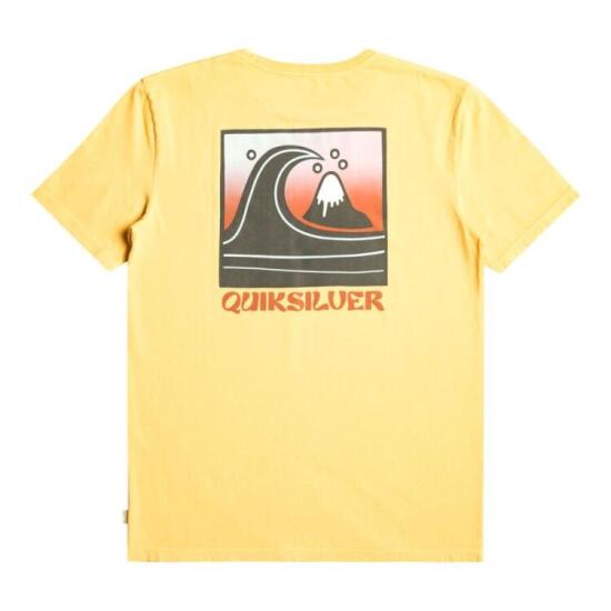 Quiksilver QSBUBBLESTAMP M TEES SARI Erkek Tshirt - 4