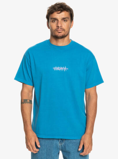 Quiksilver QSCONNECTED M TEES Mavi Erkek Tshirt - 1