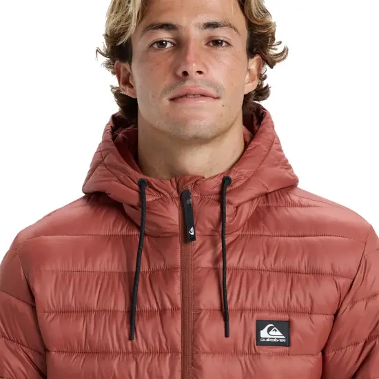 Quiksilver Scaly Hood Turuncu Erkek Mont - 5