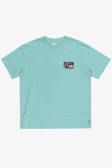 Quiksilver TAKE US BACK BUBBLE SS Mavi Erkek Tshirt - 1