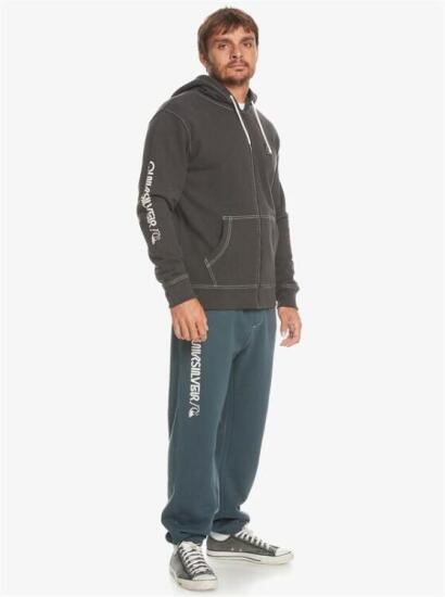 Quiksilver THE ORIGINAL FZ HOOD SİYAH Erkek Sweatshirt - 1