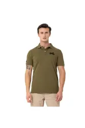 Routefield PADS Kahverengi Erkek Polo Tshirt - 1