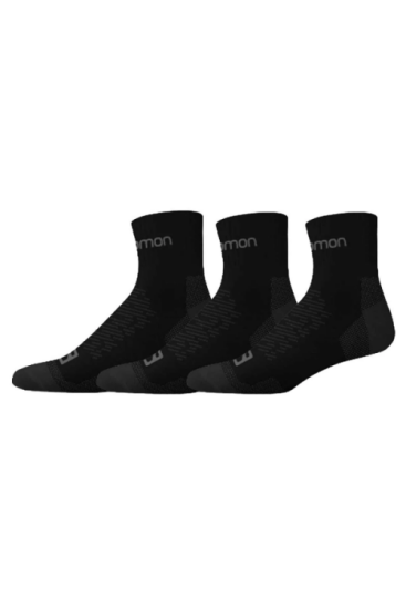 Salomon ACTIVE 3P SİYAH Unisex Çorap - 1