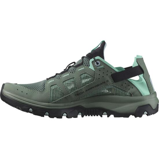 Salomon TECHAMPHIBIAN 5 W Yeşil Kadın Outdoor Ayakkabı - 7